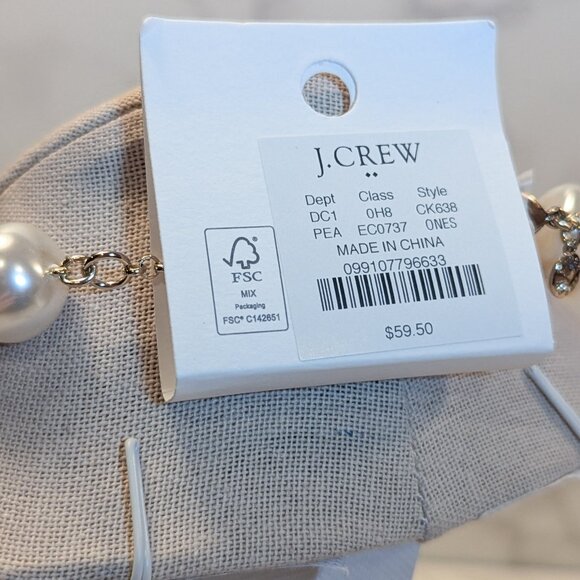 J.Crew Factory Large pearl-effect Necklace - Picture 5 of 6